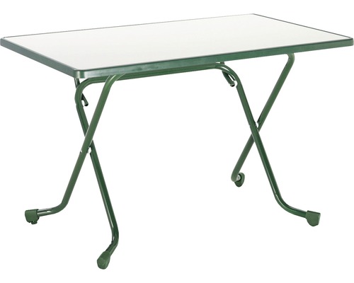 Table pliante Best 70 x 110 H 70 cm vert
