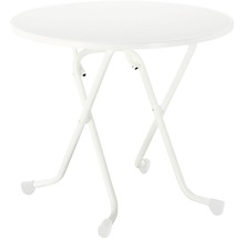 Table pliante Best Ø 80 H 70 cm blanc-thumb-0