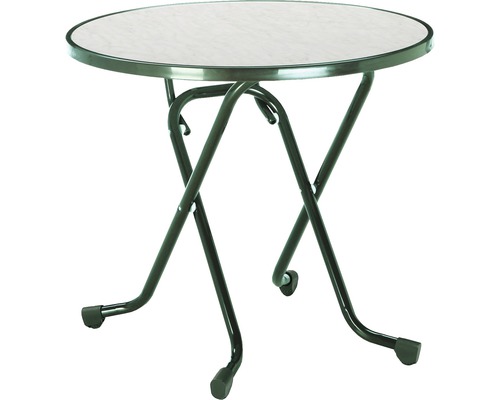 Table pliante Best Ø 80 H 70 cm vert