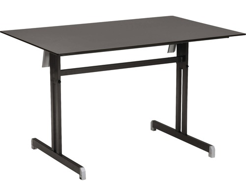 Table pliante Best Bodega 80 x 120 H 74 cm anthracite