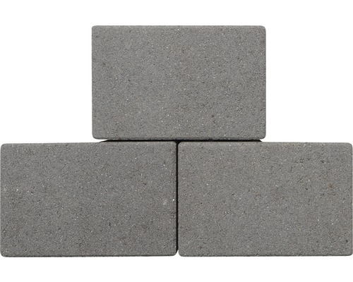 Drei graue Pflastersteine