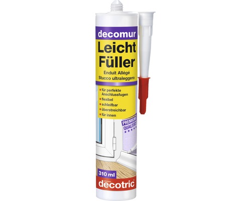 Decotric Decomur Leichtfüller L101 weiß 310 ml Decotric Leichtfüller 310 ml Kartusche
