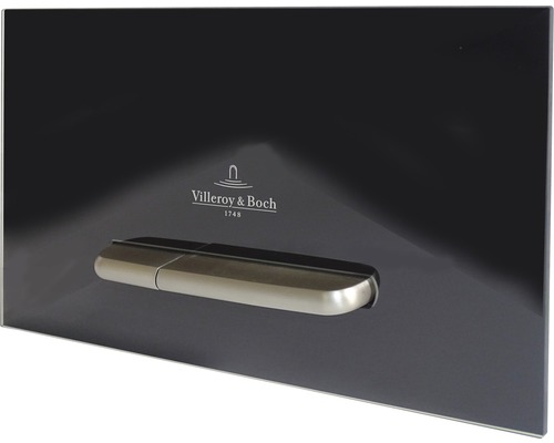 Plaque de commande Villeroy & Boch VIConnect plaque brillant / touche chrome mat 922160RB