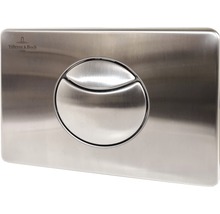 Villeroy & Boch Betätigungsplatte VIConnect Platte edelstahl matt / Taster edelstahl matt 922485LC