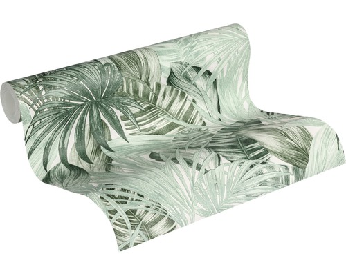 Tapetenrolle mit Blätterdesign