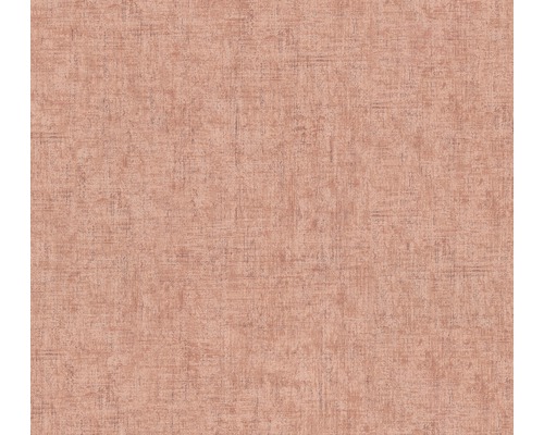 Papier peint intissé 37334-3 Greenery uni corail Papier peint structuré uni pour la décoration murale