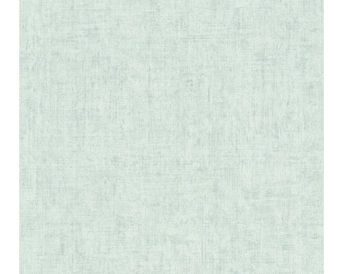 Papier peint intissé 37334-5 Greenery uni vert marin Gros plan d''un papier peint intissé clair avec motif textile