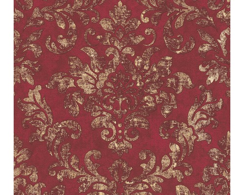 Papier peint intissé 37413-1 Neue Bude - Edition II Baroque or rouge Papier peint avec motif ornemental