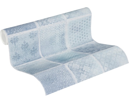 Tapetenrolle mit Fliesenmuster