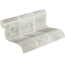 Tapetenrolle mit geometrischem Muster