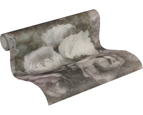 Rouleau de papier peint avec motif floral