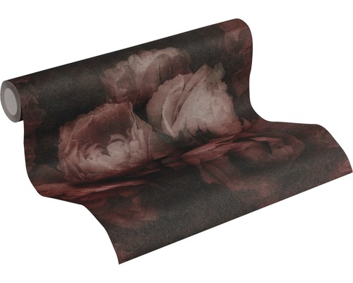 Rouleau de papier peint à motif floral