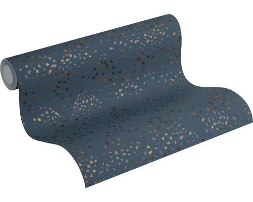 Rouleau de papier peint avec motif terrazzo