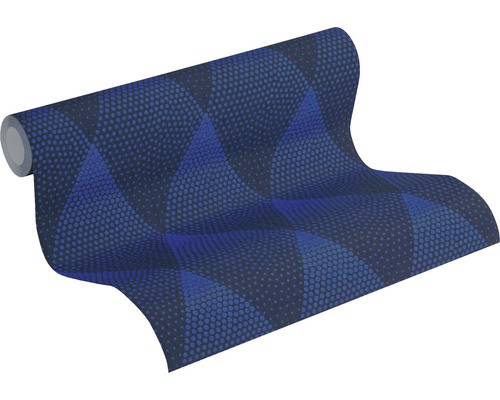 Rouleau de papier peint à motif géométrique à points