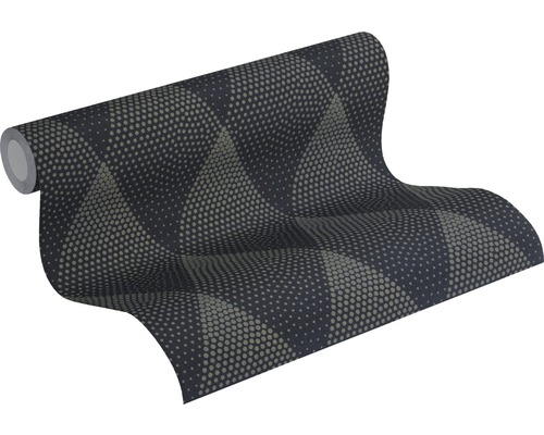 Tapetenrolle mit geometrischem Punktmuster