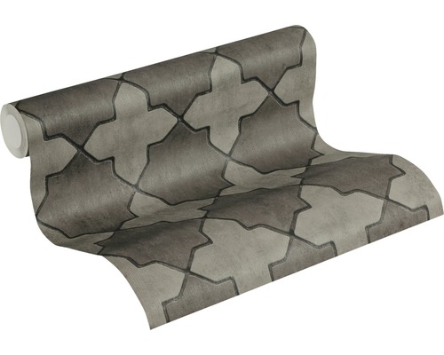 Tapetenrolle mit geometrischem Muster für die Wandgestaltung