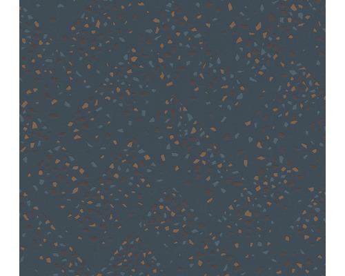 Vliestapete 37394-1 New Walls Terrazzo petrol Dekorplatte mit abstraktem Muster