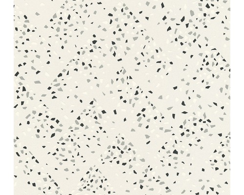 Papier peint intissé 37394-2 New Walls Terrazzo blanc