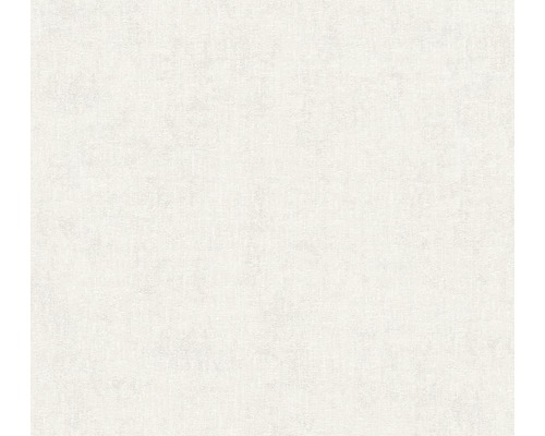 Papier peint intissé 37395-2 New Walls uni gris clair Papier peint aspect tissu