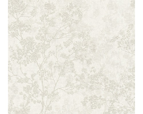 Papier peint intissé 37397-2 New Walls Arbres crème Papier peint avec motif d''arbres