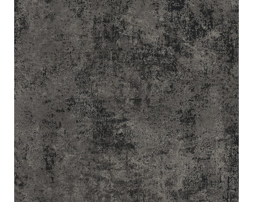 Vliestapete 37425-6 New Walls Uni Vintage anthrazit Tapete mit Putzstruktur für Innenräume