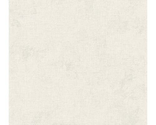 Vliestapete 37430-7 New Walls Uni textil hellgrau Texturtapete mit Stoffmuster
