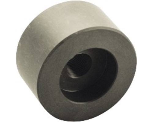 Galet métallique avec filetage interne