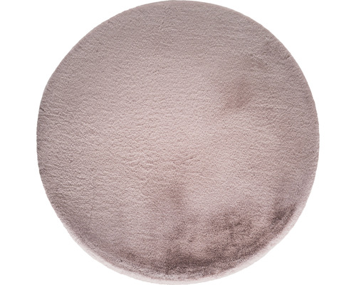 Tapis Romance rose rond Ø 160 cm