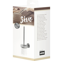 Ensemble brosse WC Lenz SIVO graphite mat 4209652