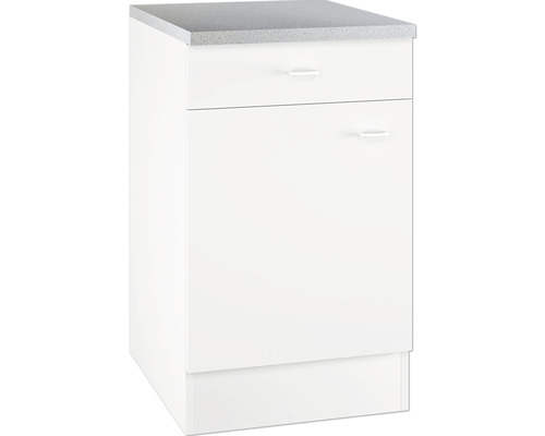 Küchenunterschrank mit Schublade und Arbeitsplatte