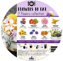 Blumen zum Essen, 7 Blumensorten