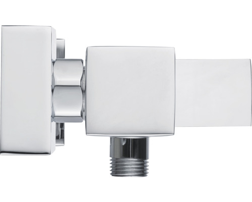 Eckventil mit quadratischer Rosette