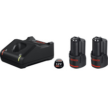 Kit de démarrage Bosch Professional 2 x batteries GBA 12V 3.0Ah + chargeur rapide GAL 12V-40-thumb-0