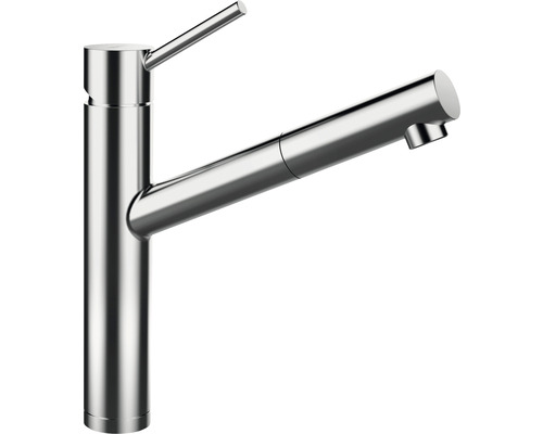 Robinet de cuisine avec douchette Schock ALTOS ND acier inoxydable 529123EDM Robinet de cuisine en acier inoxydable