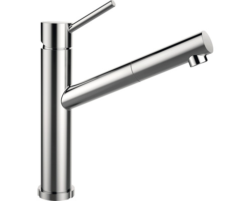 Mitigeur monocommande avec douchette extractible pour l''évier
