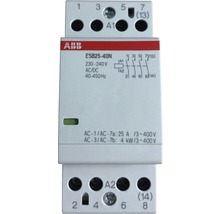 Contacteur d'installation ABB ESB25-40N 25A 240V 4 pôles silencieux-thumb-0