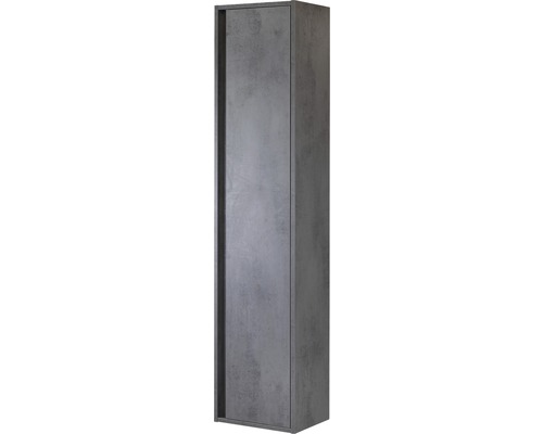 Armoire haute de salle de bains avec une porte
