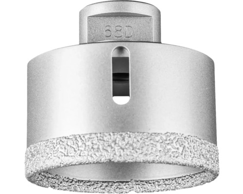 Scie cloche diamant Diam.68 mm prêt à l'emploi pour carrelage et céramique  - WOLFCRAFT