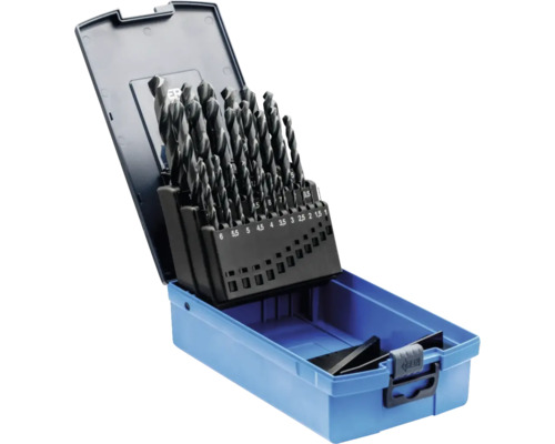 Kit de forets à spirale PFERD INOX HSSE N Ø 1-13 mm, 25 pces Kit de forets à spirale PFERD INOX HSSE N Ø 1-13 mm, 25 pces