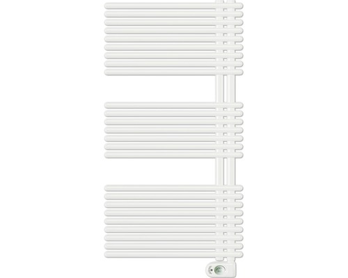 Radiateur électrique pour salle de bains Sanotechnik E-Wien 170x60x6 cm 1000 watts blanc