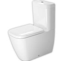 WC pour ensemble WC DURAVIT Happy D.2 cuvette à fond creux avec bride de rinçage blanc sans abattant WC ni réservoir de chasse d'eau 2134090000-thumb-0