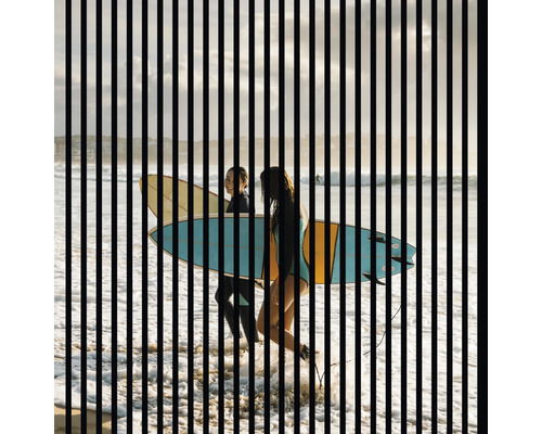 Panneau acoustique impression digitale Surf 1 19x1133x1195 mm Kit = 2 panneaux individuels
