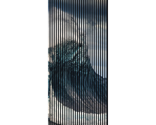 Akustikpaneel digital bedruckt Wave 1 2400 x 1133 x 19 mm Set = 2 Einzelpaneele Akustikpaneel digital bedruckt Wave 1 2400 x 1133 x 19 mm Set = 2 Einzelpaneele