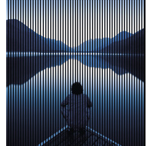 Akustikpaneel digital bedruckt See 1 2400 x 2253 x 19 mm Set = 4 Einzelpaneele