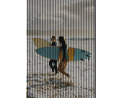 Panneau acoustique impression numérique Surf 1 2400 x 1693 x 19 mm set = 3 panneaux individuels