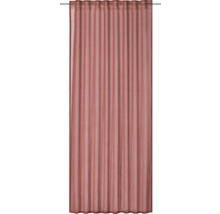 Gardine aus transparentem Stoff mit Faltenbandaufhängung