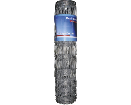 Ein Rollknotengeflecht aus Metalldraht