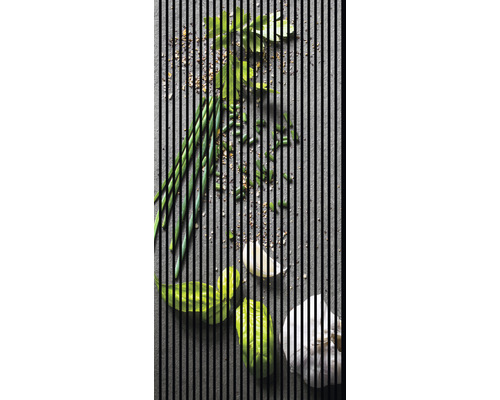 Panneau acoustique impression numérique Fines herbes 3 2400 x 1133 x 19 mm set = 2 panneaux individuels