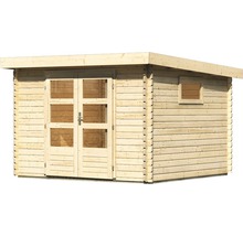 Gartenhaus Karibu Tossens 3 317 x 333 cm natur