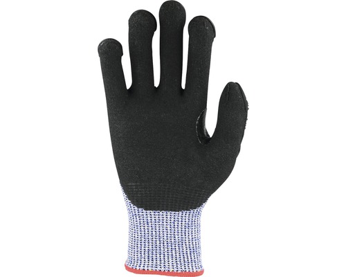 Schutzhandschuh mit Handflächenbeschichtung und Strickbund